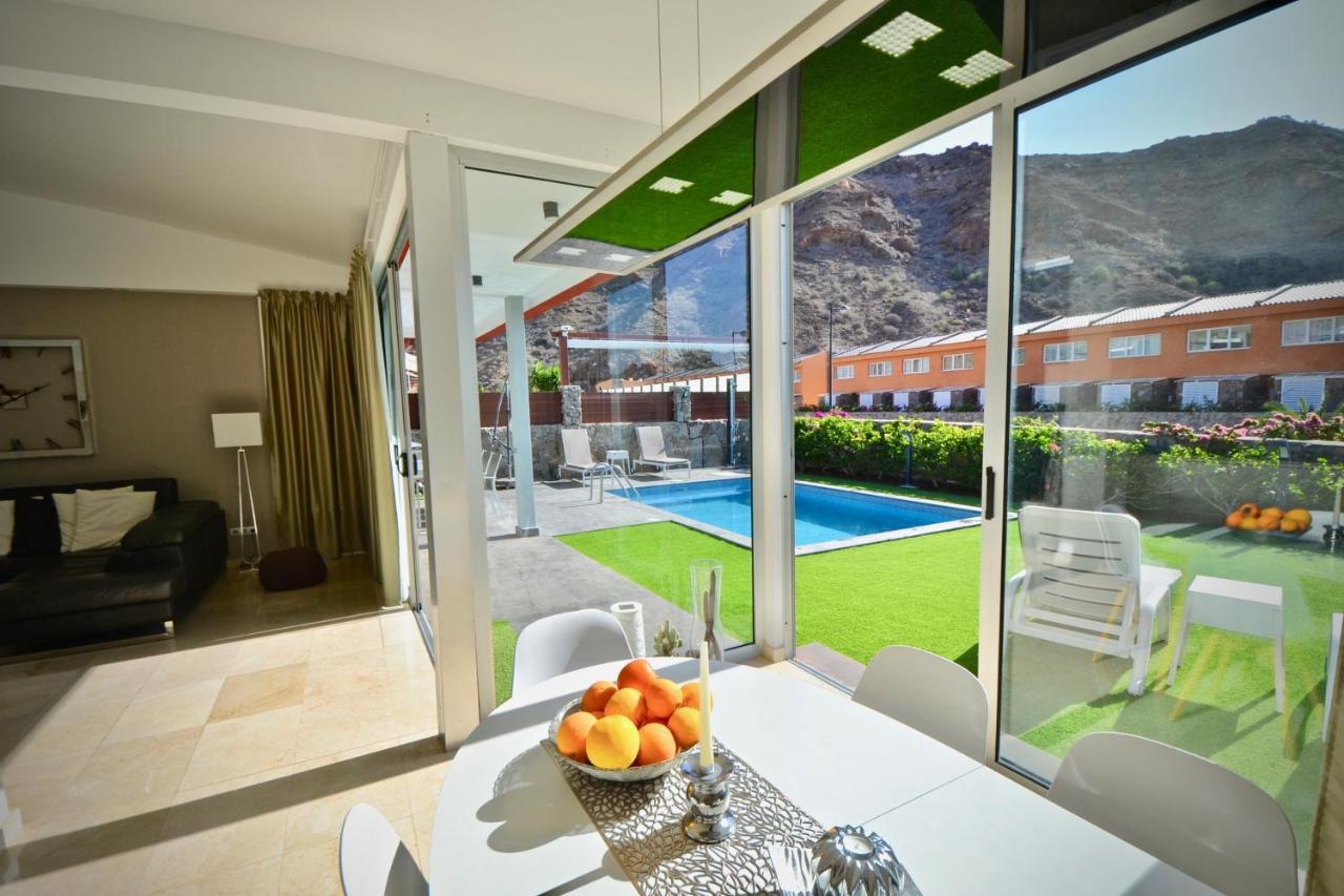 Villa Katarina In Beautiful Tauro With Private Heated Swimming Pool Taurito Bagian luar foto