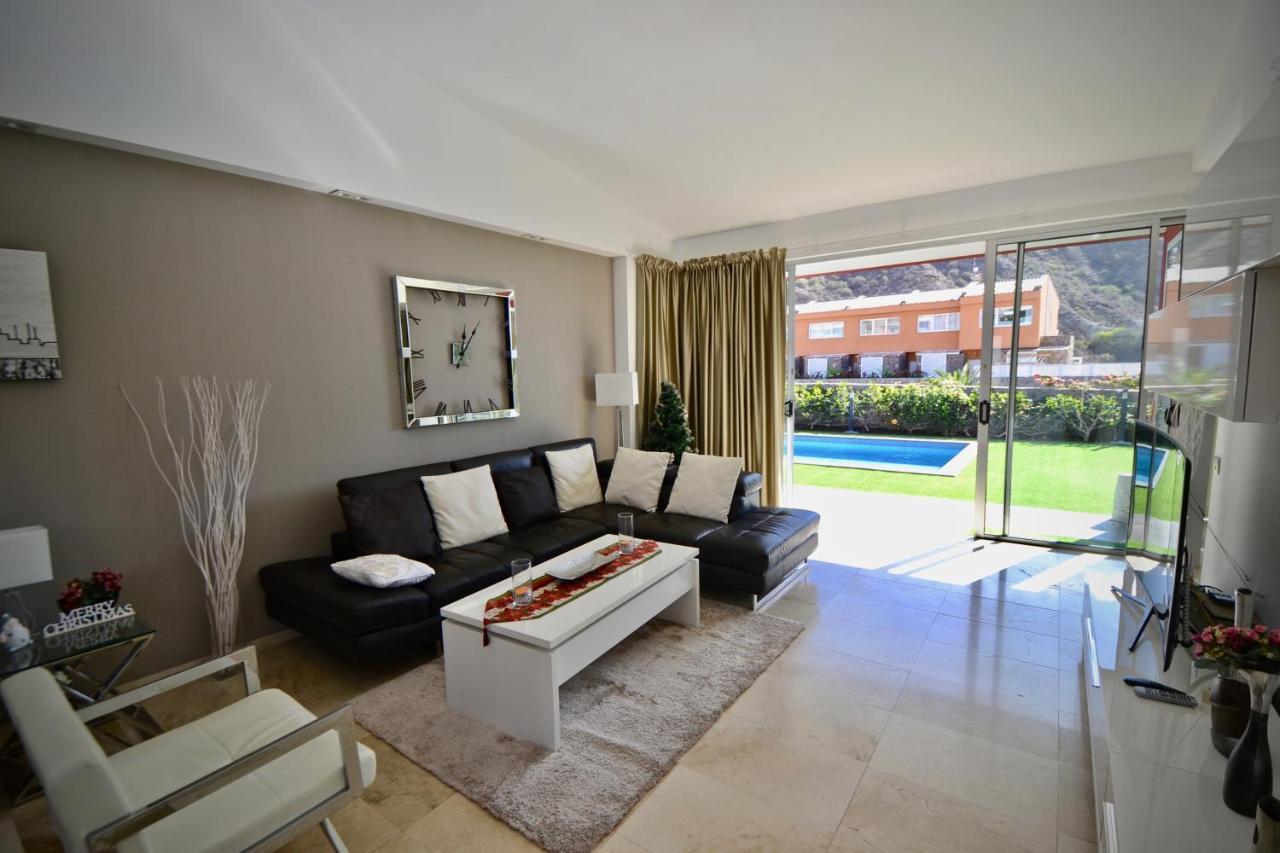 Villa Katarina In Beautiful Tauro With Private Heated Swimming Pool Taurito Bagian luar foto