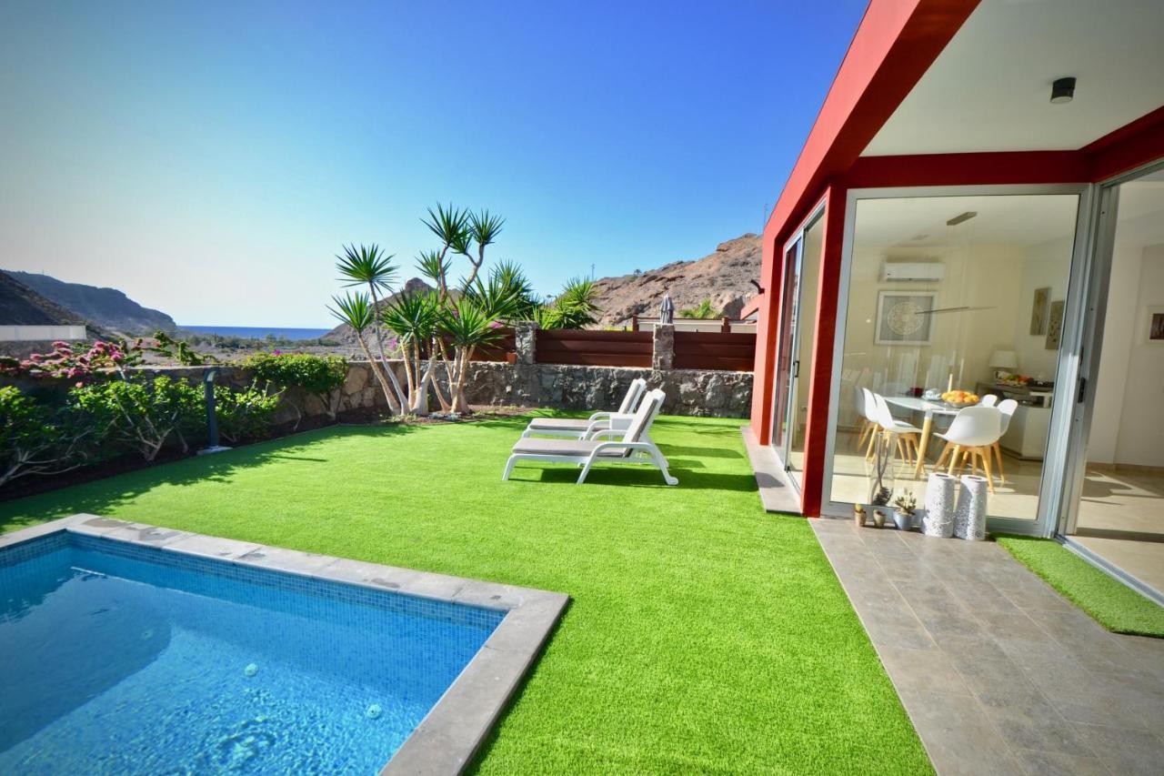 Villa Katarina In Beautiful Tauro With Private Heated Swimming Pool Taurito Bagian luar foto