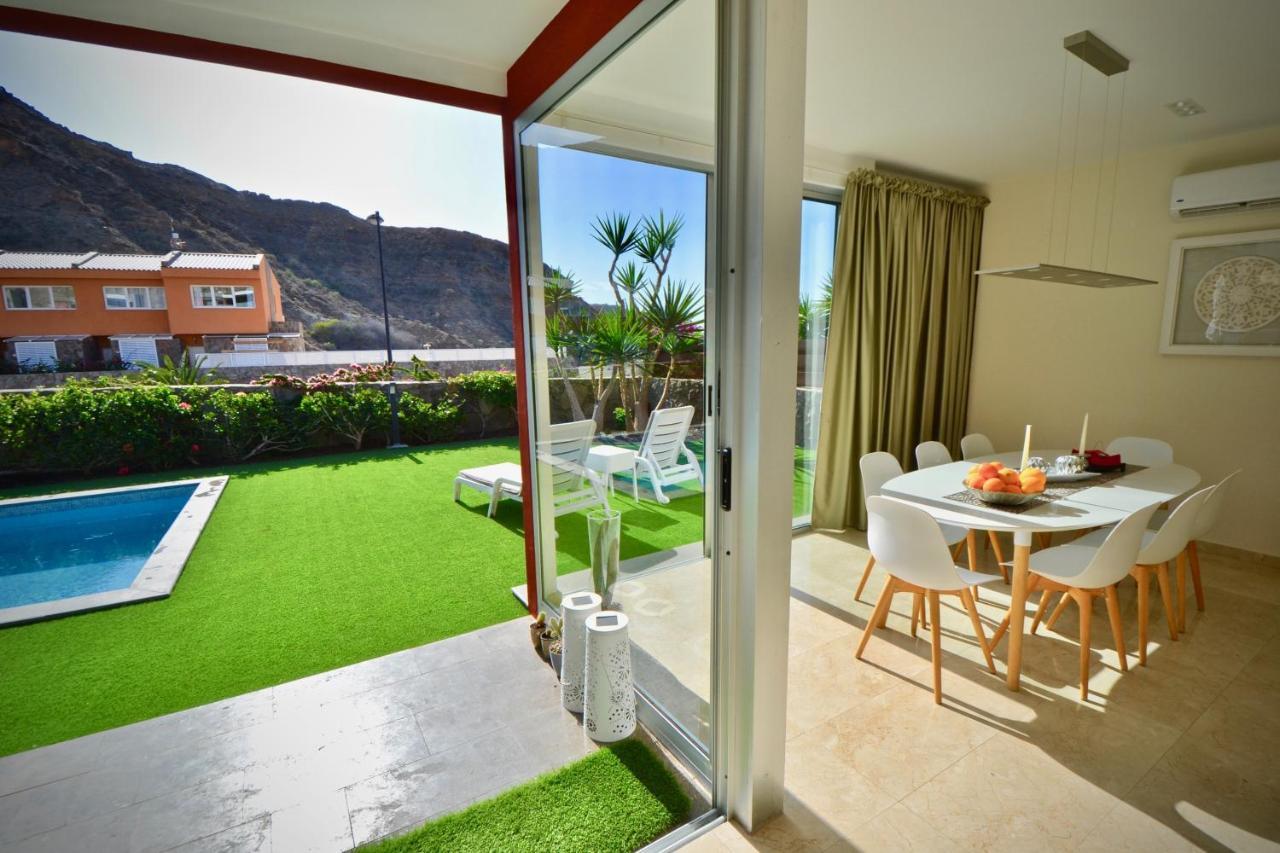Villa Katarina In Beautiful Tauro With Private Heated Swimming Pool Taurito Bagian luar foto